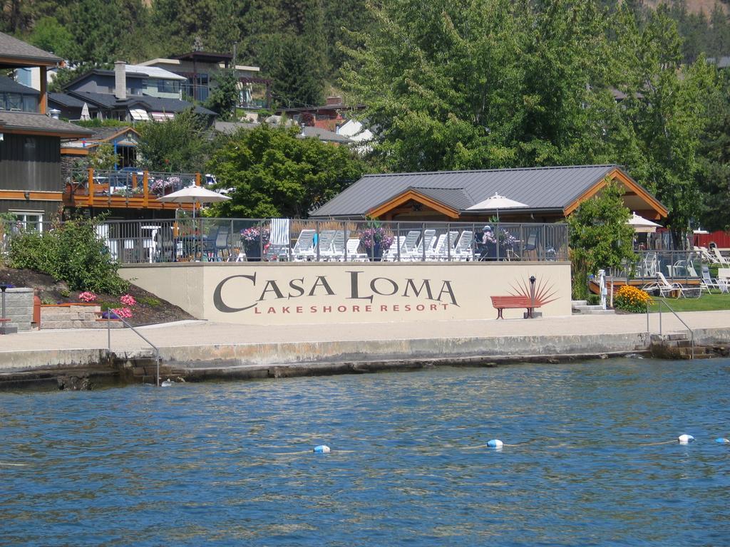 Casa Loma Lakeshore Resort West Kelowna Eksteriør billede